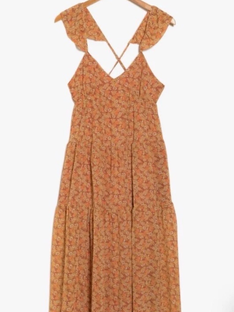 Madewell Floral Maxi Dress